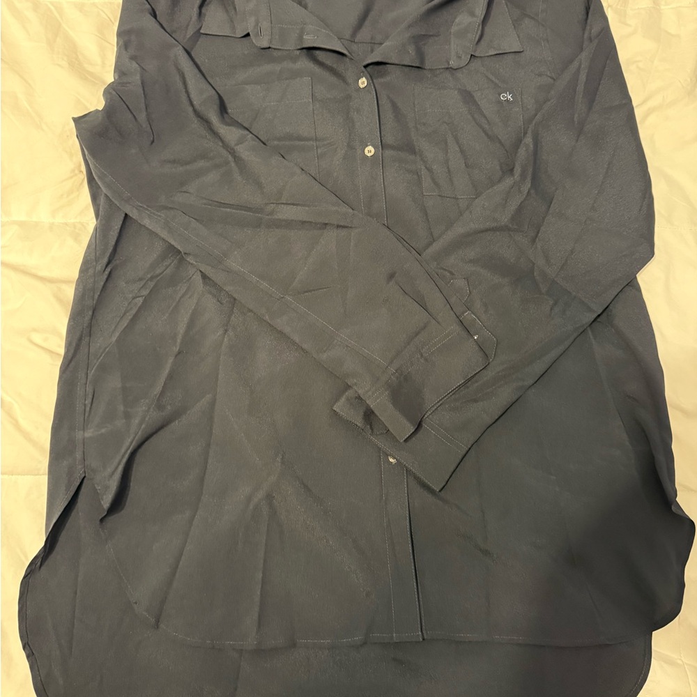 Calvin Klein Charcoal Dress Shirt